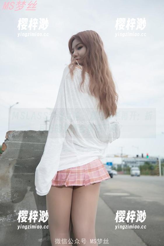 MSLASS梦丝女神 - 双马尾杀再开：折耳酱的套图合集在干嘛？