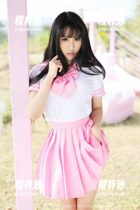 MyGirl美媛馆 - 唐琪儿il的全套校服秀，来一剂青春的味道！