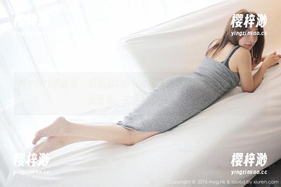 MyGirl美媛馆 - 绮里嘉Carina用灰丝编织的奇思妙想，原图无圣光，完全真实的那种！