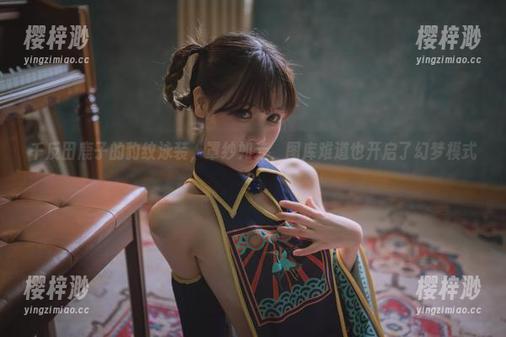 千反田鹿子的豹纹泳装，罩纱如云，图库难道也开启了幻梦模式？