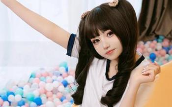 在水手服中迷失，爆机少女喵小吉果然“水”很深。